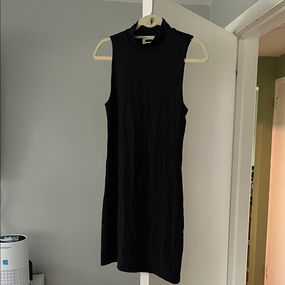 Aritzia Babaton Contour Black Sleeveless Mini Dress, NWOT